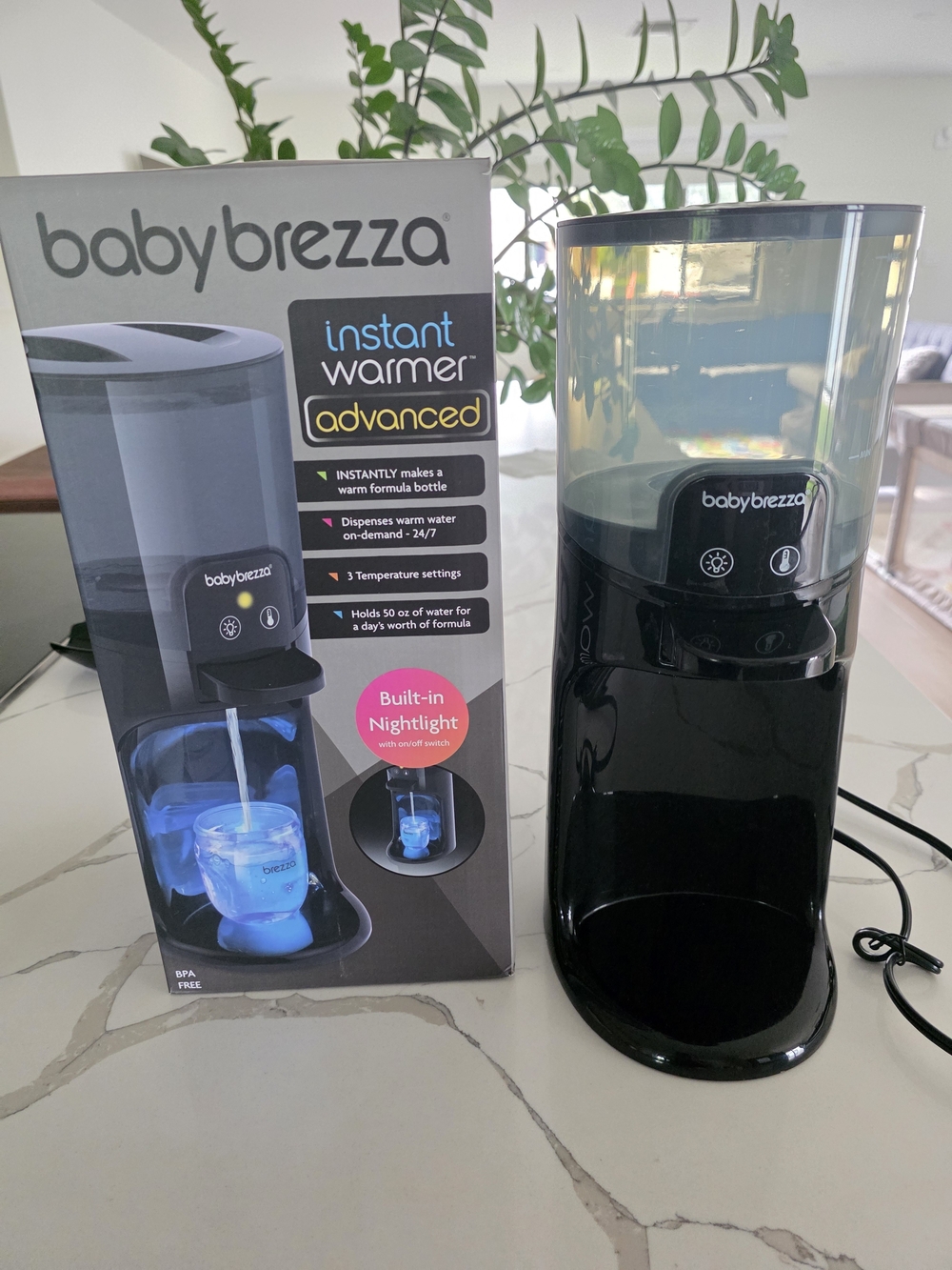 Baby Brezza Instant Warmer Advanced Bottle Warmer | Works Great w/ Original Box